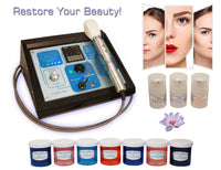 Système de traitement de l'acné 400-505nm avec machine de traitement de beauté et kit d'accessoires