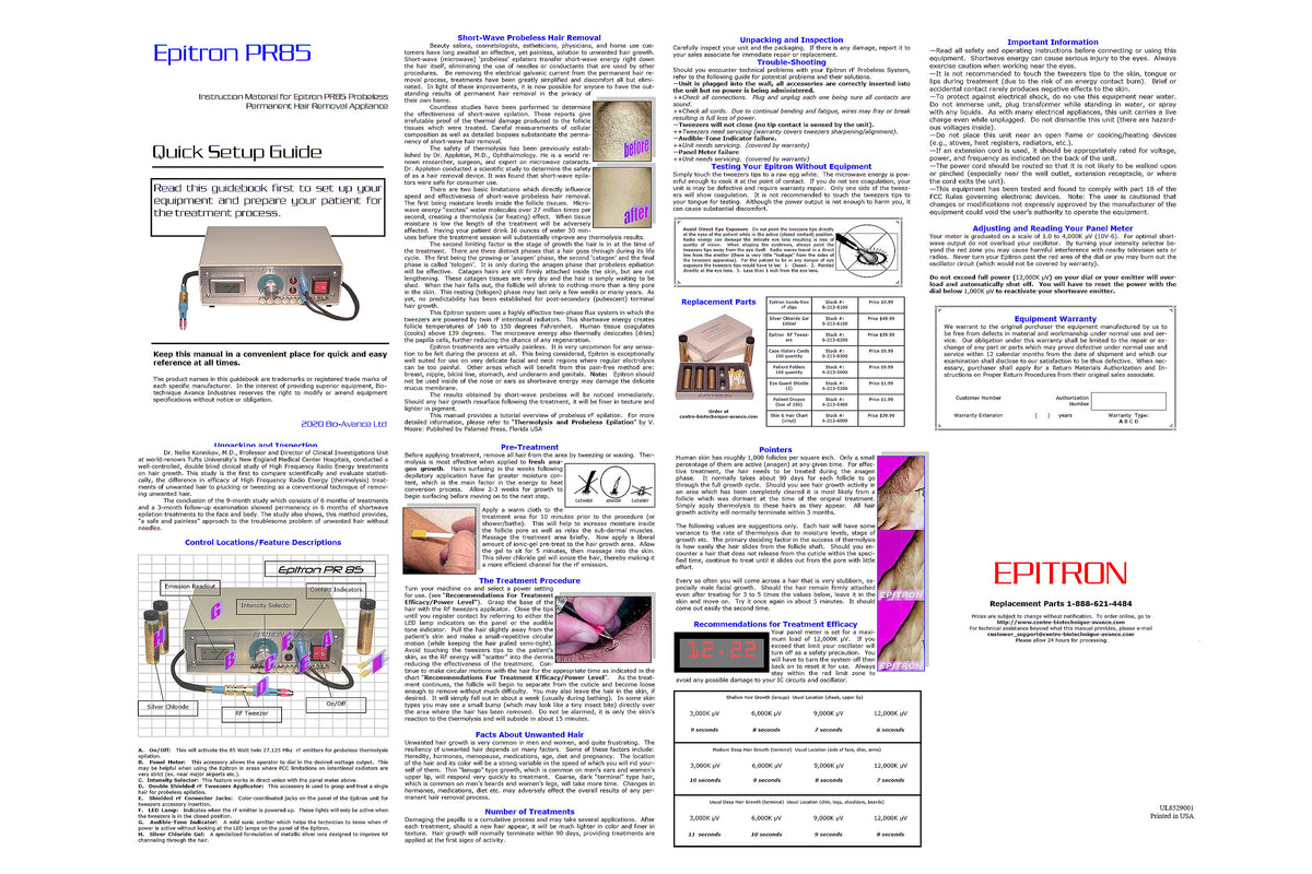 PR85 Professional RF Shortwave Tweezer Permanent Hair Removal Machine ...