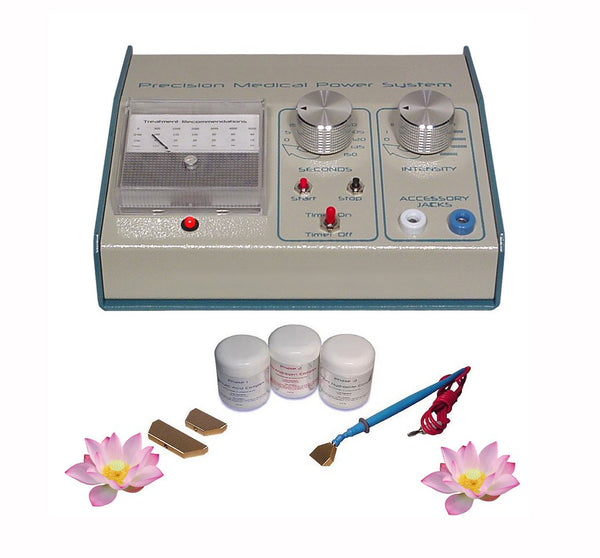 Système de réduction et d'élimination des imperfections Machine de traitement sans laser et kit de gel de microlyse.