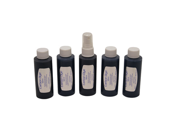 Carbon Dye 250ml for use with all laser and IPL epilation systems.