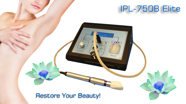 IPL750 Scar & Stretch Mark Reduction Treatment Machine, Home System for men and women.