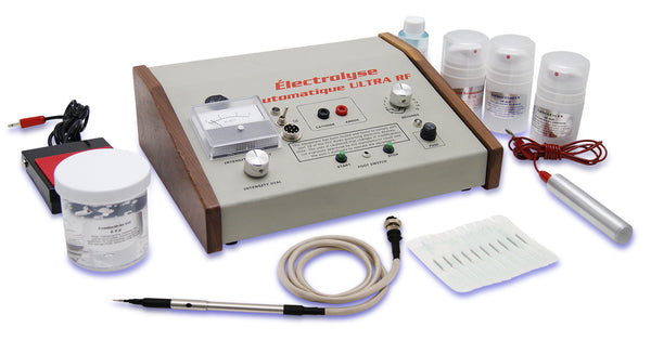 ʻO Electrolysis Permanent Hair Removal System Deluxe Dual Function Flash Thermolysis - Galvanic Blend