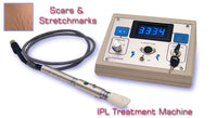 Machine de traitement de réduction des cicatrices et des vergetures IPL350, maison, système de salon unisexe.