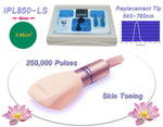 Pointe filtrée IPL850 Tone 640-780nm pour équipement de traitement de beauté, machine, système.