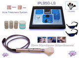 Système de traitement de l'acné IPL950 400-505nm avec machine de traitement de beauté et kit d'accessoires