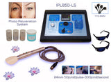 Système de photorajeunissement 505-670nm avec kit de traitement de beauté, y compris machine, lunettes, kit de gel et instructions