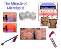 Permanent Hair Removal System Non Laser Treatment Machine & Microlysis Gel Kit.