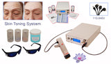 Sistema de tonificación y apriete láser Salon con kit de gel de tratamiento y diodo de pulso largo